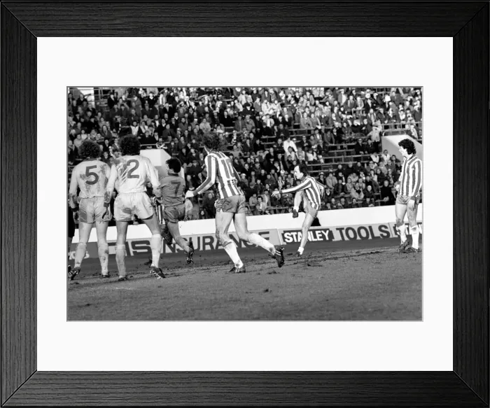 Framed Print : Sheffield Wednesday 3 v. Oldham 0. Division One Football. February 1981 MF01-31-022 Framed Print : Sheffield Wednesday 3 v. Oldham 0. Division One Football. February 1981 MF01-31-022