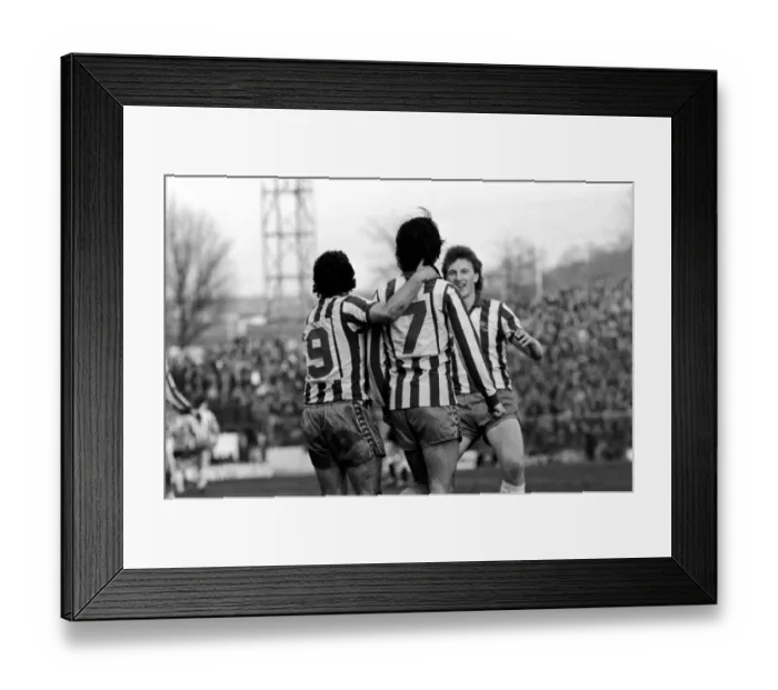Framed Print : Sheffield Wednesday 3 v. Oldham 0. Division One Football. February 1981 MF01-31-011