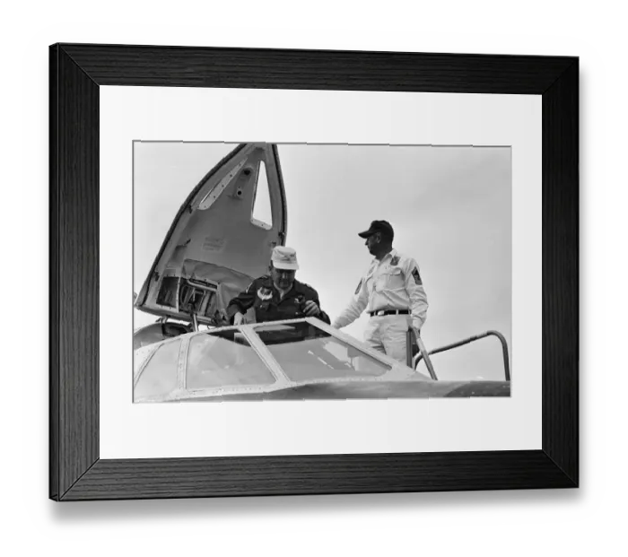 Framed Print : Convair B-58 Hustler, the worlds first Mach 2 bomber