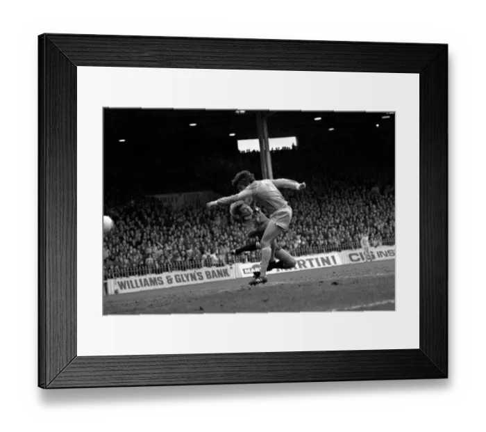 Framed Print : English League Division One matcch. Manchester City 4 v Birmingham City 2 City