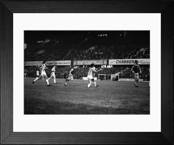 Framed Print : English League Division One match. Stoke City 5 v West Ham United 2 Framed Print : English League Division One match. Stoke City 5 v West Ham United 2