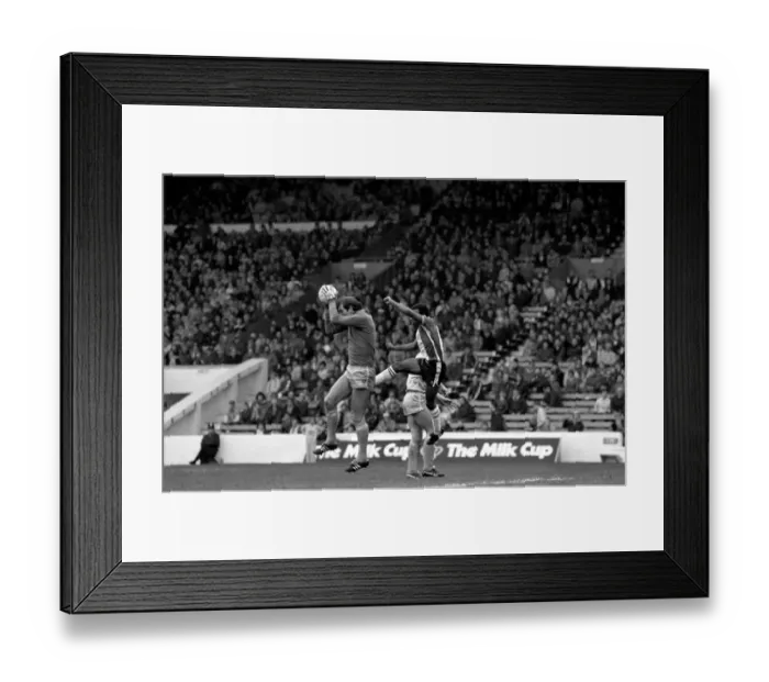 Framed Print : English League Division One match at Maine Road. Manchester City 2 v Southampton 0