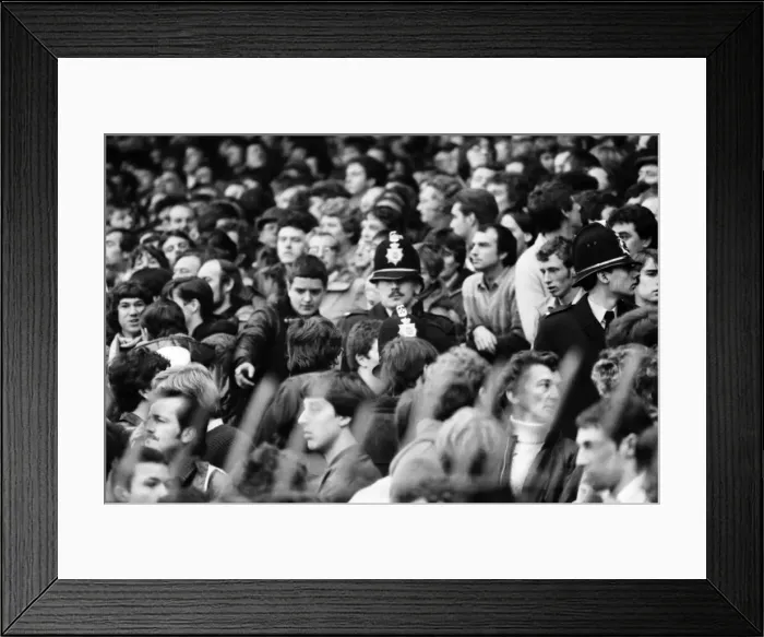 Framed Print : English League Division One match. Stoke City 5 v West Ham United 2 Framed Print : English League Division One match. Stoke City 5 v West Ham United 2