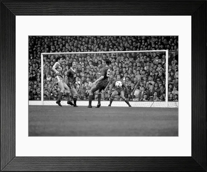 Framed Print : English League Division One match at Anfield. Liverpool 3 v Brighton and Hove Albion 1 Framed Print : English League Division One match at Anfield. Liverpool 3 v Brighton and Hove Albion 1