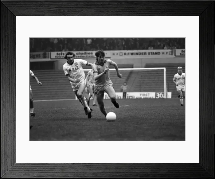 Framed Print : English League Division Two match. Leeds United 3 v Newcastle United 1 Framed Print : English League Division Two match. Leeds United 3 v Newcastle United 1