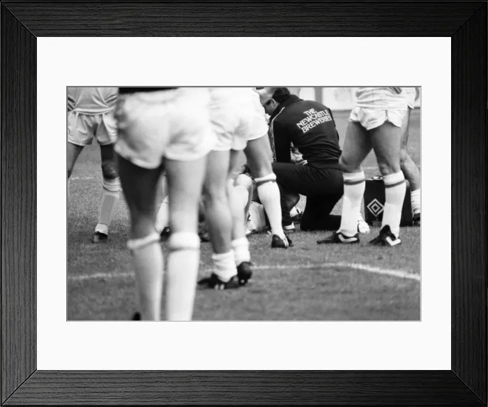 Framed Print : English League Division Two match. Leeds United 3 v Newcastle United 1 Framed Print : English League Division Two match. Leeds United 3 v Newcastle United 1