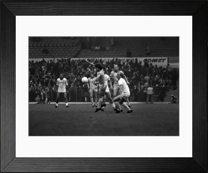 Framed Print : English League Division Two match. Leeds United 3 v Newcastle United 1 Framed Print : English League Division Two match. Leeds United 3 v Newcastle United 1