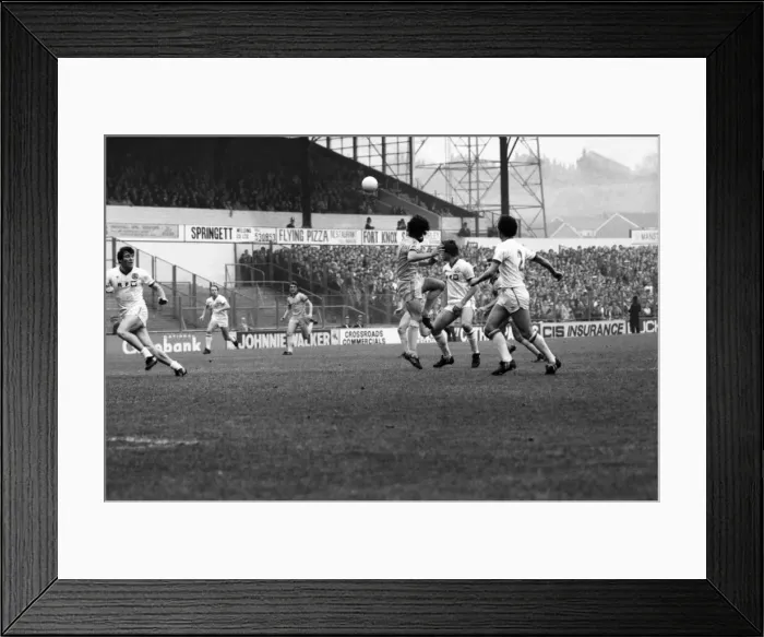Framed Print : English League Division Two match. Leeds United 3 v Newcastle United 1 Framed Print : English League Division Two match. Leeds United 3 v Newcastle United 1