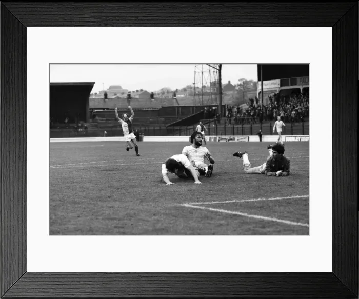 Framed Print : English League Division Two match. Blackburn Rovers 3 v Chelsea 0