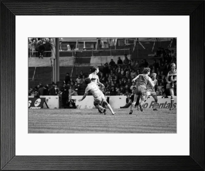 Framed Print : Manchester City 1 v. Coventry 3. May 1982 MF07-05-010 Framed Print : Manchester City 1 v. Coventry 3. May 1982 MF07-05-010