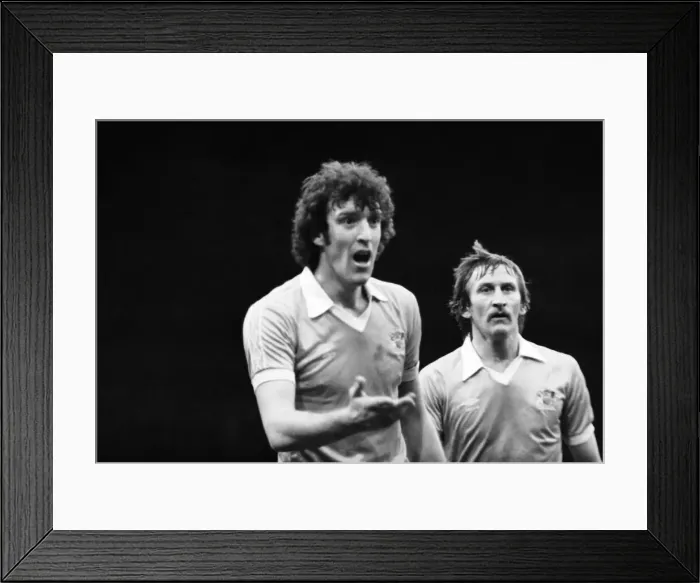 Framed Print : Manchester City 1 v. Nottingham Forest 1. Febuary 1981 MF01-24-006 Framed Print : Manchester City 1 v. Nottingham Forest 1. Febuary 1981 MF01-24-006