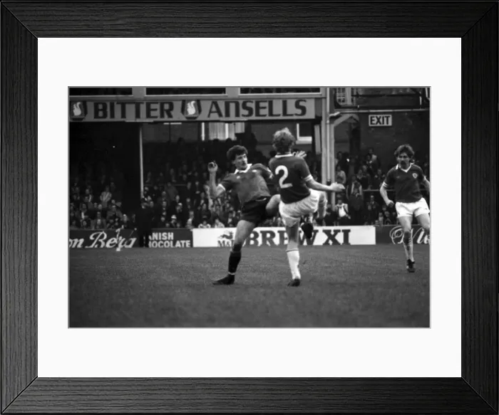 Framed Print : Leicester City 1 v. Manchester United 0. Division One FootballFebruary 1981 MF01-22-017 Framed Print : Leicester City 1 v. Manchester United 0. Division One FootballFebruary 1981 MF01-22-017
