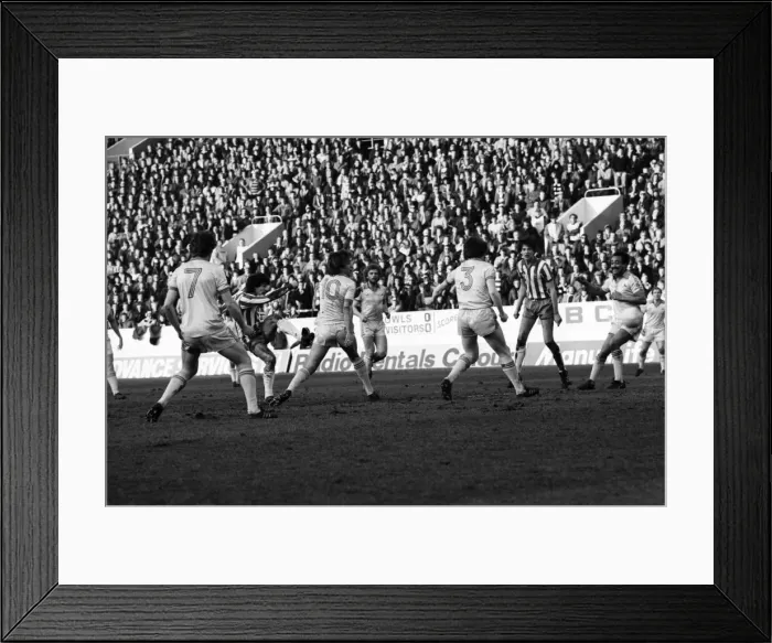 Framed Print : Sheffield Wednesday 1 v. Notts. County 2. Division Two Football. January 1981 MF01-20-055 Framed Print : Sheffield Wednesday 1 v. Notts. County 2. Division Two Football. January 1981 MF01-20-055