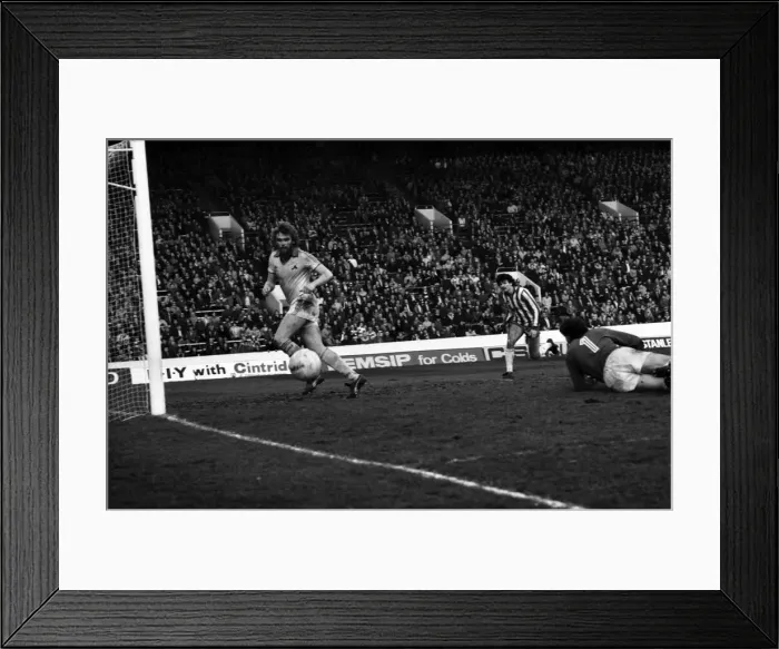 Framed Print : Sheffield Wednesday 1 v. Notts. County 2. Division Two Football. January 1981 MF01-20-009 Framed Print : Sheffield Wednesday 1 v. Notts. County 2. Division Two Football. January 1981 MF01-20-009