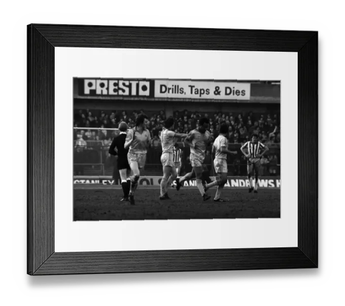 Framed Print : Sheffield Wednesday 1 v. Notts. County 2. Division Two Football. January 1981 MF01-20-026 Framed Print : Sheffield Wednesday 1 v. Notts. County 2. Division Two Football. January 1981 MF01-20-026