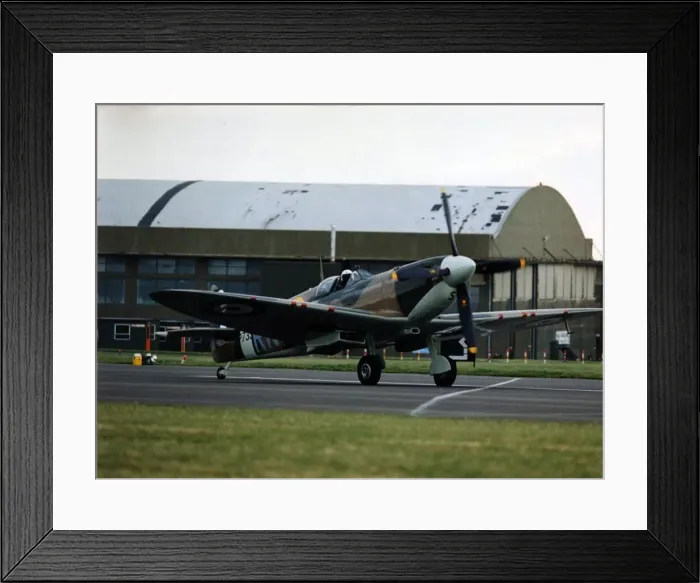 Framed Print : Aviation - Spitfire - The worlds oldest flying Spitfire took to the skies at St Framed Print : Aviation - Spitfire - The worlds oldest flying Spitfire took to the skies at St