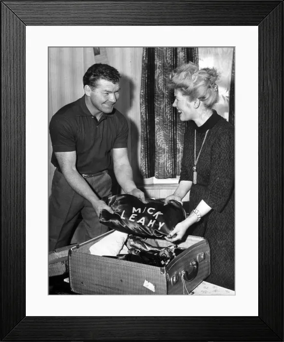Framed Print : Mick Leahy, Coventrys British middleweight champion Framed Print : Mick Leahy, Coventrys British middleweight champion