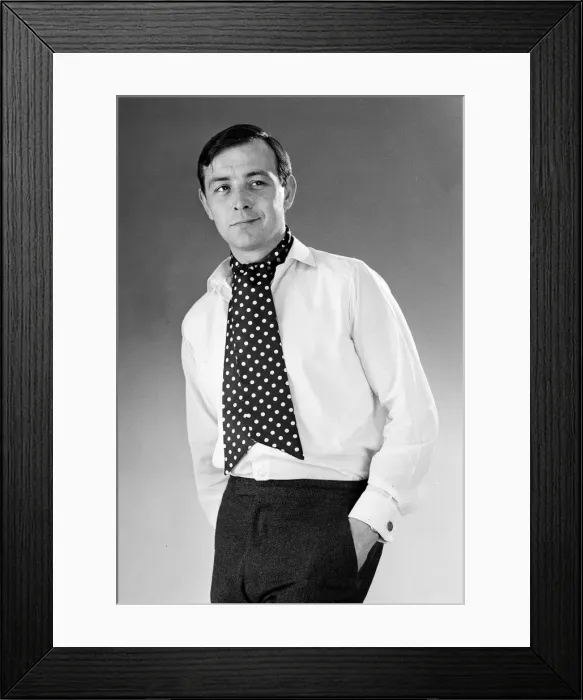 Framed Print : Model with Cravats Framed Print : Model with Cravats