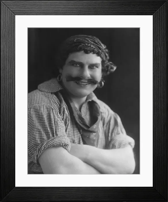 Framed Print : Scene from the play The Orphans 11 March 1923 Framed Print : Scene from the play The Orphans 11 March 1923