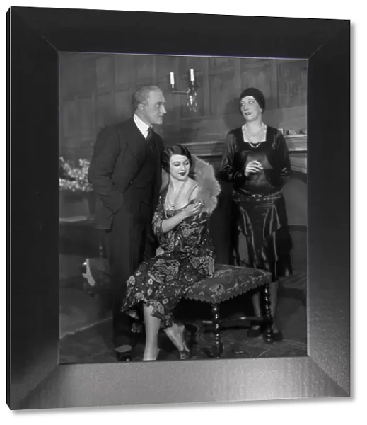 Scene from the play The Garey Divorce Case. 11 May 1929