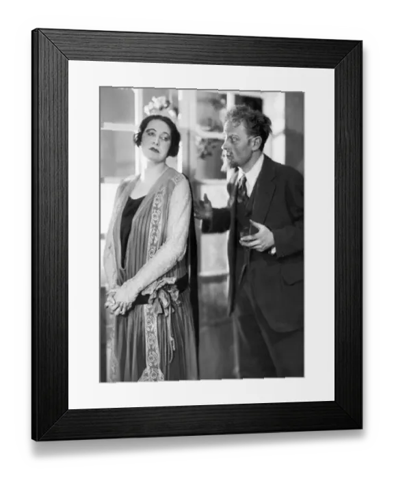 Framed Print : Scene from the play Miracle Vanya. 24th February 1926 Framed Print : Scene from the play Miracle Vanya. 24th February 1926