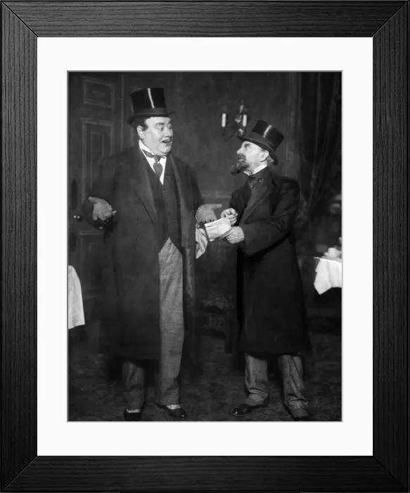 Framed Print : Scene from the play The Little Brother. 13th February 1918 Framed Print : Scene from the play The Little Brother. 13th February 1918