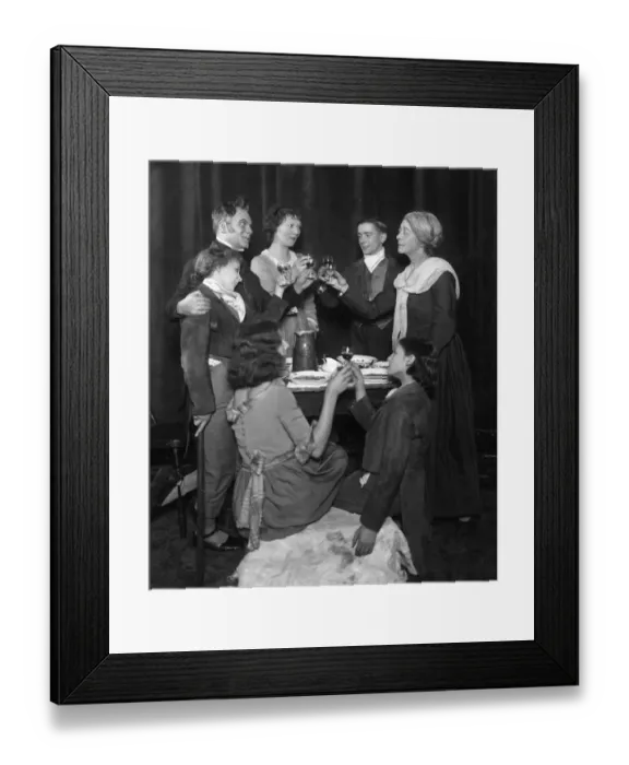 Framed Print : Scene from the play A Christmas Carol. 30 December 1930 Framed Print : Scene from the play A Christmas Carol. 30 December 1930