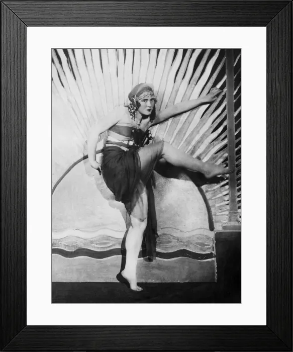 Framed Print : Scene from the Polish ballet Pan Twordowski. 26th November 1921
