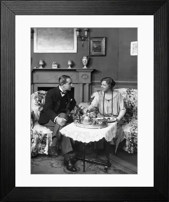 Framed Print : Scene from the play The Laughing Lady. 9th January 1923 Framed Print : Scene from the play The Laughing Lady. 9th January 1923