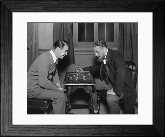 Framed Print : Scene from the play The Road Of Poplars. 18th August 1930 Framed Print : Scene from the play The Road Of Poplars. 18th August 1930