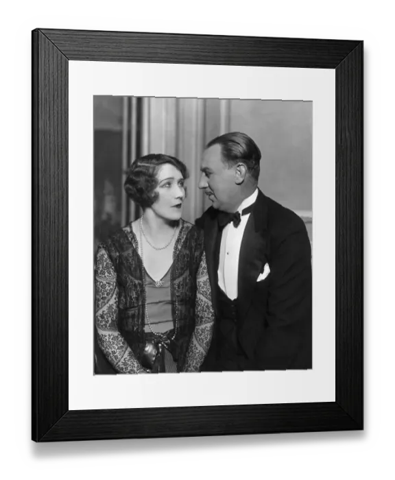 Framed Print : Scene from the play The Mollusc. 3rd November 1928