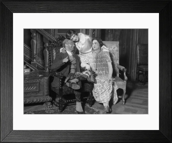Framed Print : Scene from the play Queer Fish. 23rd September 1926