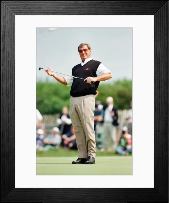 Framed Print : The Open Golf Championship at Turnberry, Scotland. 17th July 1994