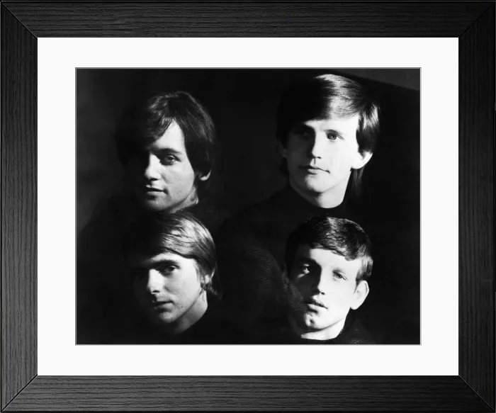 Framed Print : Singer Wayne Fontana and the Mindbenders 1 December 1964 circa