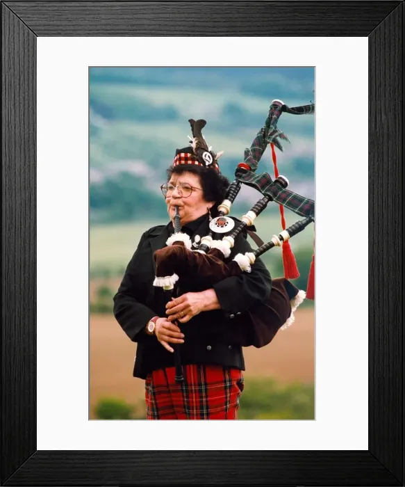 Framed Print : Piper Sadie Charleton gets in some practice before her next venue in June 1994