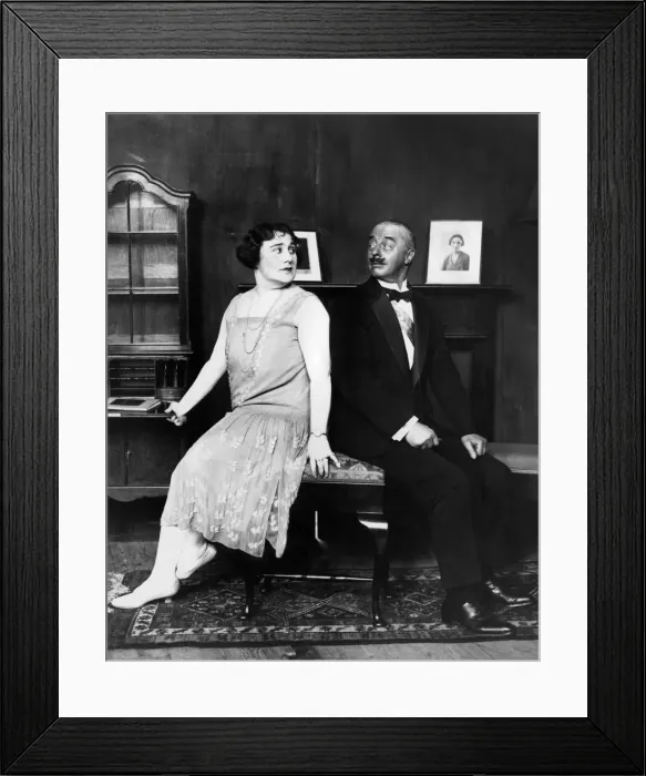 Framed Print : Scene from the play To Have The Honour. 8 May 1928 Framed Print : Scene from the play To Have The Honour. 8 May 1928