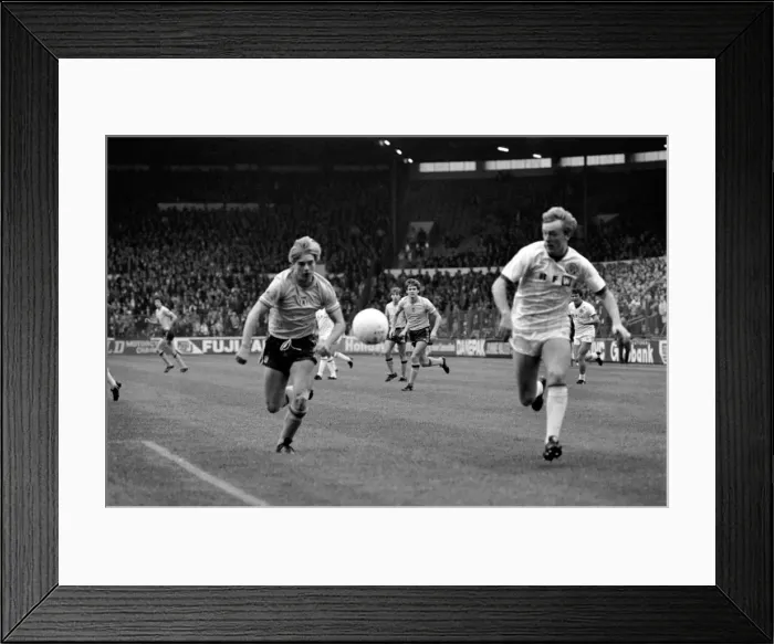 Framed Print : Leeds United 1 v. Sunderland 0. Division 1 Football. October 1981 MF04-06-068