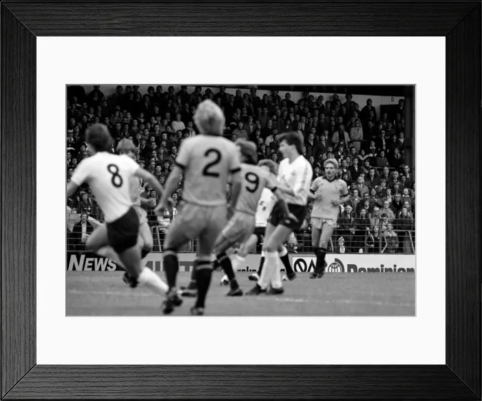 Framed Print : Bolton Wanderers 3 v. Cambridge United 4. Division 2 Football. October 1981 MF04-05-024 Framed Print : Bolton Wanderers 3 v. Cambridge United 4. Division 2 Football. October 1981 MF04-05-024