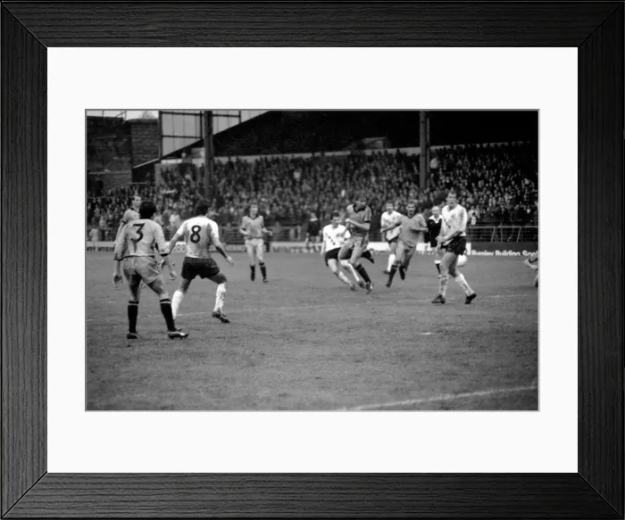Framed Print : Bolton Wanderers 3 v. Cambridge United 4. Division 2 Football. October 1981 MF04-05-041 Framed Print : Bolton Wanderers 3 v. Cambridge United 4. Division 2 Football. October 1981 MF04-05-041