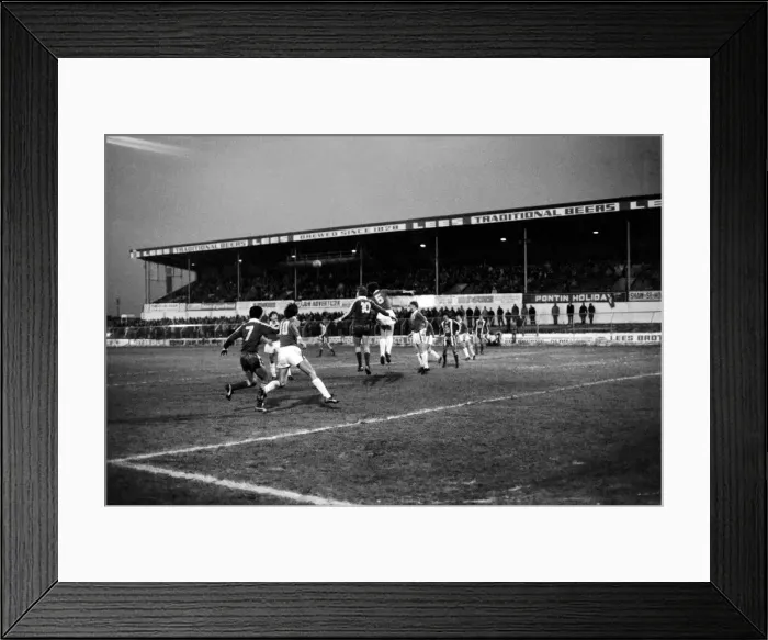 Framed Print : Oldham 3 v. Leyton Orient 2. Division 2 Football. December 1981 MF04-02-028 Framed Print : Oldham 3 v. Leyton Orient 2. Division 2 Football. December 1981 MF04-02-028