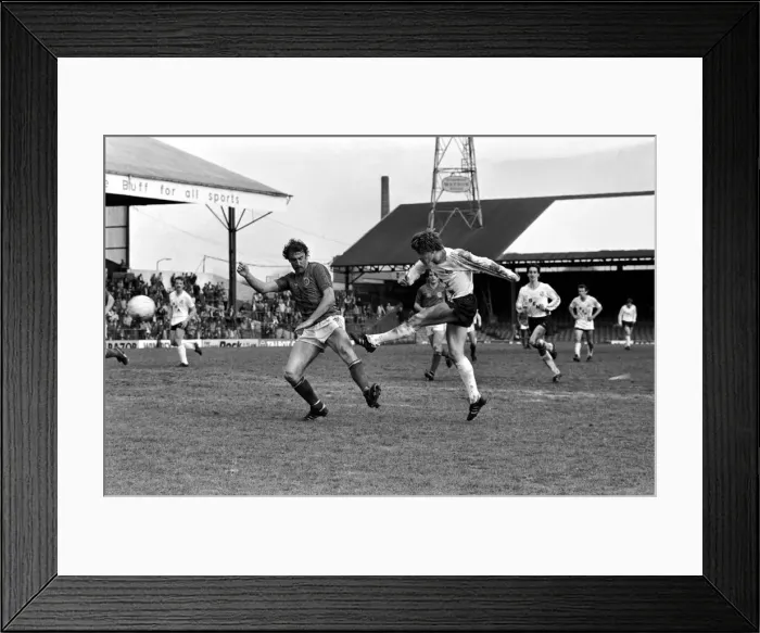 Framed Print : Bolton Wanderers 0 v. Crystal Palace 0. April 1982 MF06-36 Local Caption Division Framed Print : Bolton Wanderers 0 v. Crystal Palace 0. April 1982 MF06-36 Local Caption Division