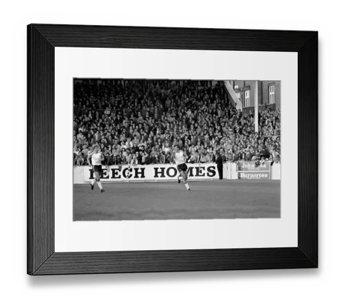 Framed Print : Rotherham 2 v. Luton 2. April 1982 MF06-38-010 Local Caption Division 2 Football