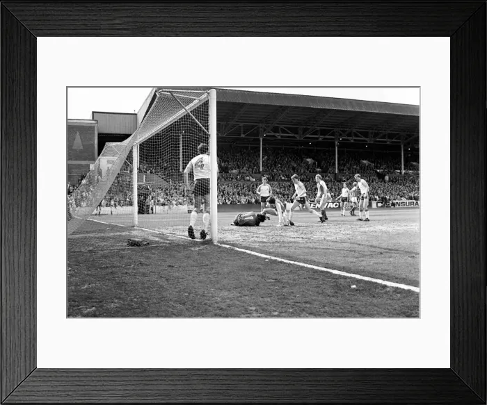 Framed Print : Rotherham 2 v. Luton 2. April 1982 MF06-38-040 Local Caption Division 2 Football