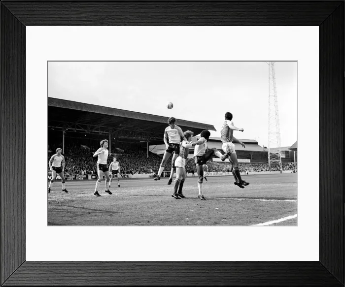 Framed Print : Rotherham 2 v. Luton 2. April 1982 MF06-38-041 Local Caption Division 2 Football