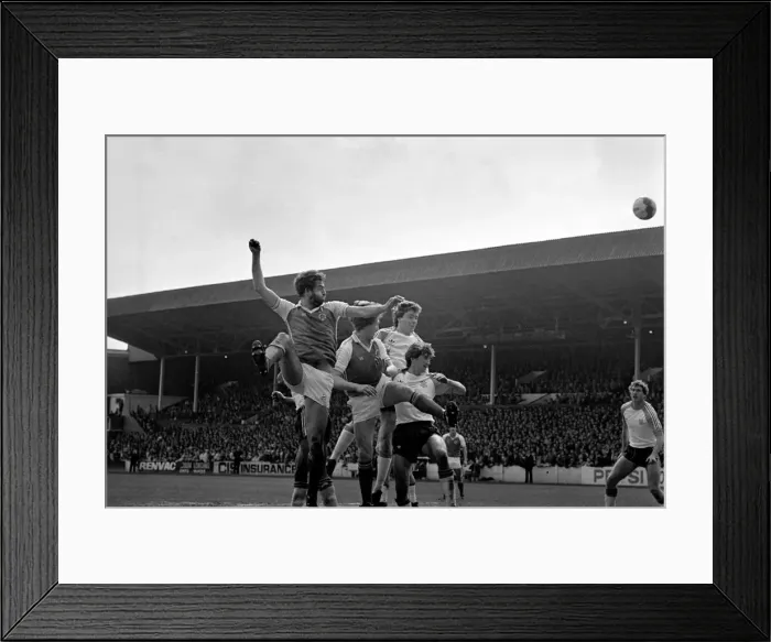 Framed Print : Rotherham 2 v. Luton 2. April 1982 MF06-38-016 Local Caption Division 2 Football