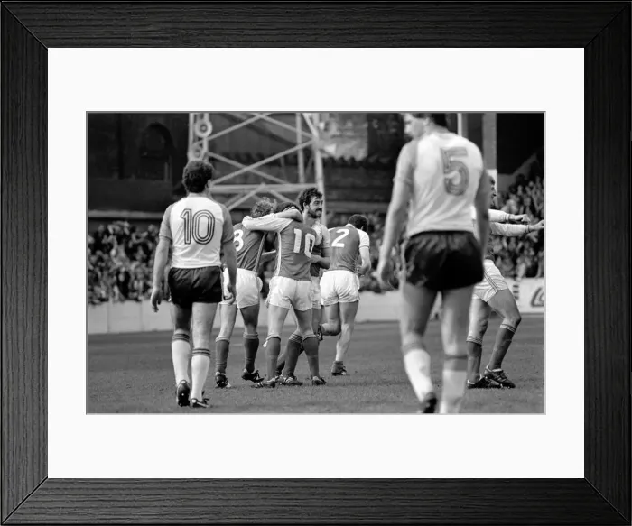Framed Print : Rotherham 2 v. Luton 2. April 1982 MF06-38-012 Local Caption Division 2 Football Framed Print : Rotherham 2 v. Luton 2. April 1982 MF06-38-012 Local Caption Division 2 Football