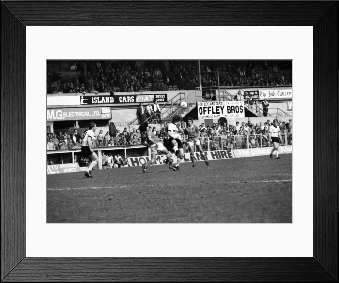 Framed Print : Wrexham 0 v. Barnsley 0. April 1982 MF06-34-025 Local Caption Division 2 Football Framed Print : Wrexham 0 v. Barnsley 0. April 1982 MF06-34-025 Local Caption Division 2 Football