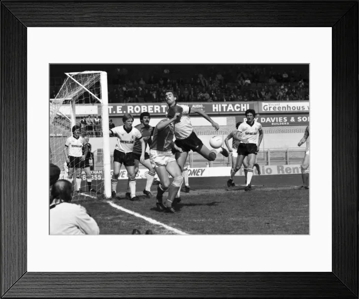 Framed Print : Wrexham 0 v. Barnsley 0. April 1982 MF06-34-002 Local Caption Division 2 Football Framed Print : Wrexham 0 v. Barnsley 0. April 1982 MF06-34-002 Local Caption Division 2 Football
