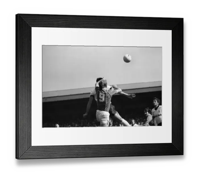 Framed Print : Wrexham 0 v. Barnsley 0. April 1982 MF06-34-029 Local Caption Division 2 Football