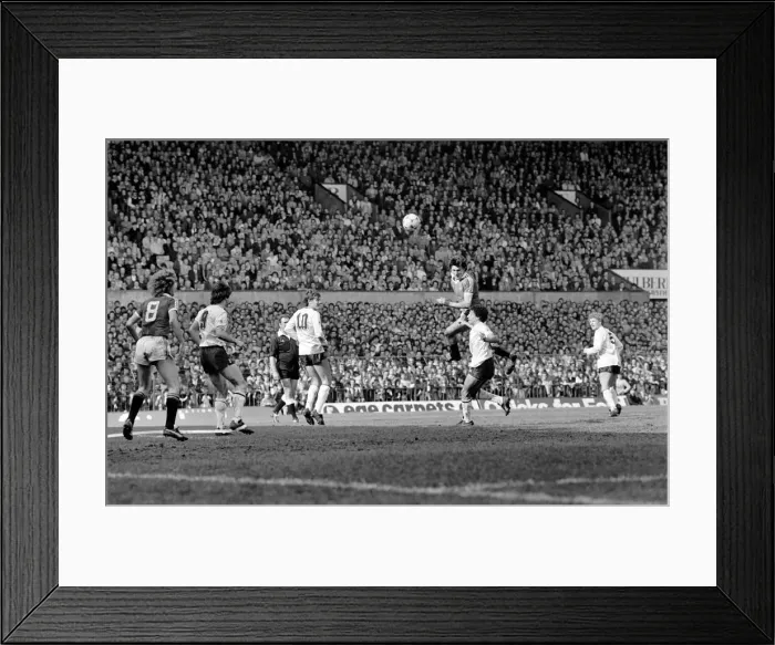 Framed Print : Manchester United 2 v. Tottenham Hotspur 0. April 1982 MF06-32-027 Local Caption Framed Print : Manchester United 2 v. Tottenham Hotspur 0. April 1982 MF06-32-027 Local Caption